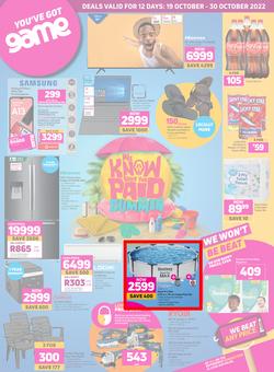 Game : We Know What You Paid Last Summer (19 October - 30 October 2022), page 1
