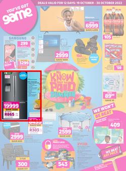 Game : We Know What You Paid Last Summer (19 October - 30 October 2022), page 1