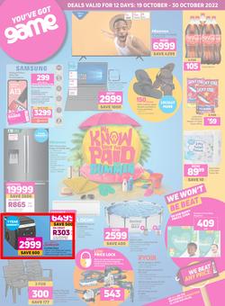 Game : We Know What You Paid Last Summer (19 October - 30 October 2022), page 1