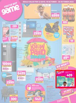 Game : We Know What You Paid Last Summer (19 October - 30 October 2022), page 1