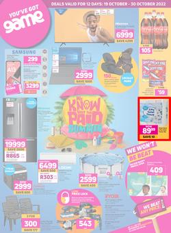 Game : We Know What You Paid Last Summer (19 October - 30 October 2022), page 1
