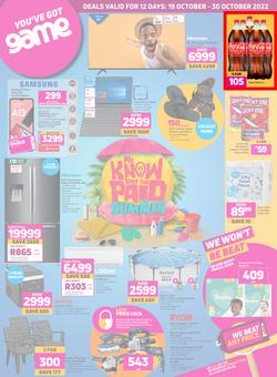 Game : We Know What You Paid Last Summer (19 October - 30 October 2022), page 1