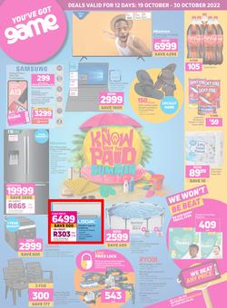 Game : We Know What You Paid Last Summer (19 October - 30 October 2022), page 1