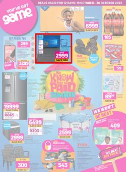 Game : We Know What You Paid Last Summer (19 October - 30 October 2022), page 1