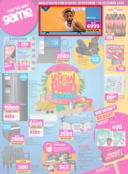 Game : We Know What You Paid Last Summer (19 October - 30 October 2022), page 1
