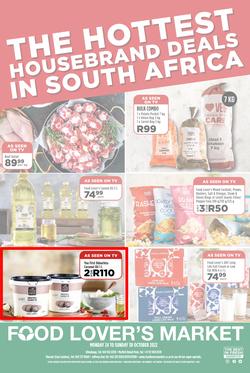 Food Lover's Market Eastern Cape : The Hottest Housebrand Deals In South Africa (24 October - 30 October 2022), page 1