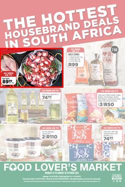 Food Lover's Market Eastern Cape : The Hottest Housebrand Deals In South Africa (24 October - 30 October 2022), page 1