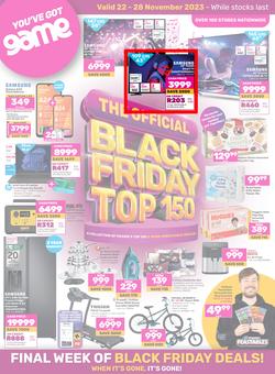 Game : Black Friday Top 150 (22 November - 28 November 2023), page 1