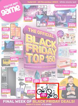 Game : Black Friday Top 150 (22 November - 28 November 2023), page 1
