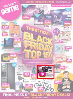 Game : Black Friday Top 150 (22 November - 28 November 2023), page 1