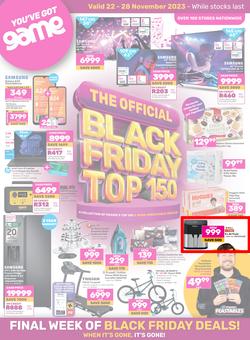 Game : Black Friday Top 150 (22 November - 28 November 2023), page 1