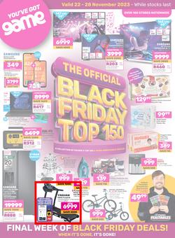 Game : Black Friday Top 150 (22 November - 28 November 2023), page 1