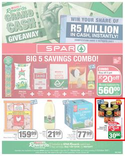 SPAR EASTERN CAPE (21 September - 3 October 2021) Valid In | Amahlathi, Bedford, Buffalo Flats, Cala, Centane, Hankey, Idutywa, Indwe, Kwa-Fetting, Komga, Lady Frere, Nemato, Ugie, Peddie, page 1