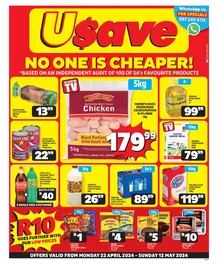 Usave Eastern Cape : No One Is Cheaper (22 April - 12 May 2024)