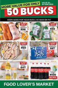 Food Lover's Market : More Value For Only 50 Bucks (24 March - 30 March 2025)