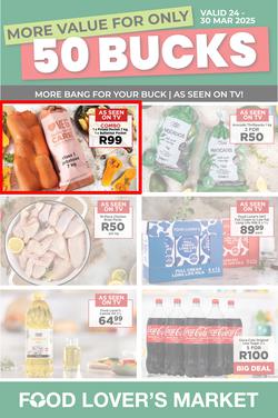 Food Lover's Market : More Value For Only 50 Bucks (24 March - 30 March 2025), page 1
