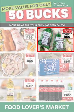 Food Lover's Market : More Value For Only 50 Bucks (24 March - 30 March 2025), page 1