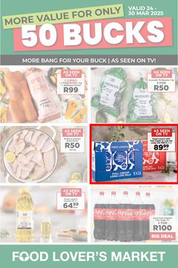 Food Lover's Market : More Value For Only 50 Bucks (24 March - 30 March 2025), page 1