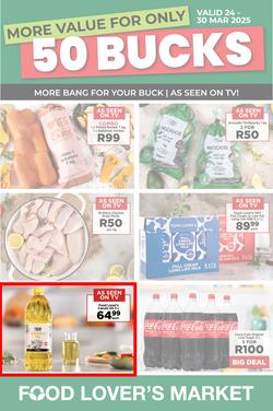 Food Lover's Market : More Value For Only 50 Bucks (24 March - 30 March 2025), page 1