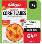 Kellogg's Corn Flakes-1Kg Each