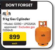 Alva 9Kg Gas Cylinder G090