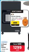 Cadac 3 Panel Gas Heater 943
