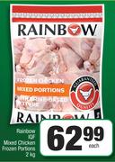 Rainbow IQF Mixed Chicken Frozen Portions-2kg Each