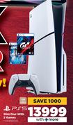 PS5 Slim Disc With 2 Games