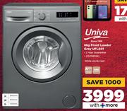 Univa 6Kg Front Loader Washing Machine (Grey) UFL601