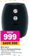 Eiger Aria 4Ltr Mechanical Airfryer