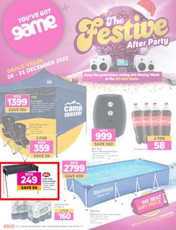 Game : The Festive After Party (26 December - 31 December 2022), page 1