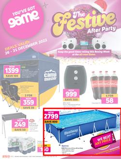 Game : The Festive After Party (26 December - 31 December 2022), page 1