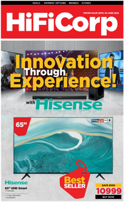 HiFi Corp : Innovation Through Experience With Hisense (17 June - 30 June 2022)