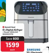 Bennett Read 8L Digital Air Fryer BR8LDAF