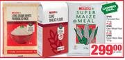 Spar Parboiled Rice 10Kg + Cake Wheat Flour 10Kg + Super Maize Meal 10Kg-Per Combo
