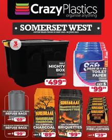 Crazy Plastics Western Cape (25 May - 06 June 2021)