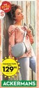 Fashion Tops Sizes 32-44