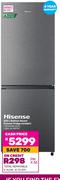 Hisense 223L Bottom Mount Freezer Fridge H310BIT