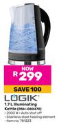 Logik 1.7L Illuminating Kettle RSH-080470