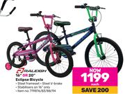 Raleigh 16" Or 20" Eclipse Bicycle-Each