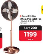 Russell Hobbs 40cm Pedestal Fan RHPF12