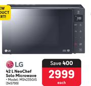 LG 42L Neo Chef Solo Microwave MS4235GIS