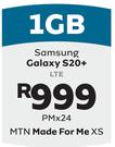 Samsung Galaxy S20+ LTE-On MTN Made For Me XS (36 Months)
