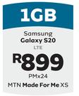 Samsung Galaxy S20 LTE-On MTN Made For Me XS (36 Months)