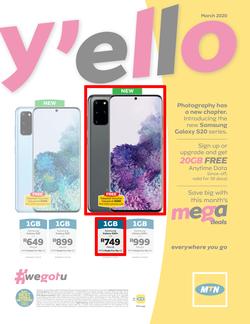 MTN: Y'ELLO (01 March - 31 March 2020) , page 1