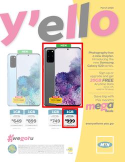 MTN: Y'ELLO (01 March - 31 March 2020) , page 1