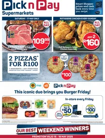 Pick n Pay KwaZulu-Natal : Weekend Specials (15 May - 18 May 2025)
