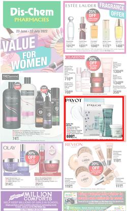 Dis-Chem : Value For Women (23 June - 17 July 2022), page 1