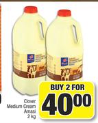 Clover Medium Cream Amasi-For 2 x 2Kg