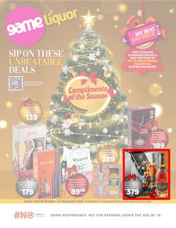 Game Liquor : Sip On These Unbeatable Deals (30 October - 24 December 2022), page 1